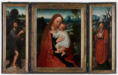 Madonna with John the Baptist and Saint Jerome