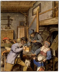 In a Tavern, 1677