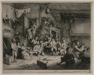 The Dance in the Inn, 1652