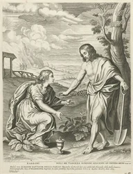Christ Appears as a Gardener to Mary Magdalene