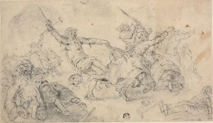 Peasants in a Brawl