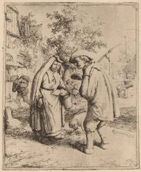 Man and Woman Talking