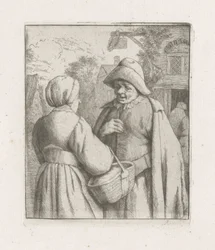 Woman and Man in Conversation