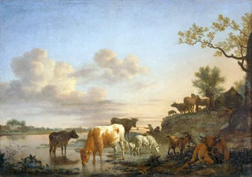 Landscape: Animals at the River