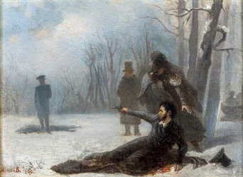 Duel between Alexander Pushkin and Georges d