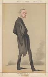 Vanity Fair: Men of the Day, No. 42 The Apostle of the Flesh, 1872