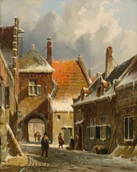A Winter Street Scene