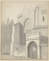 View of a Church Entrance Gate
