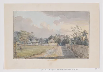 View of Malangbong, Regency of Sumedang, Priangan, West Java