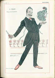 Fantasio: Metiers, Fashion - Tailor Couturier, Paquin, 06/15/1907 (engraving)