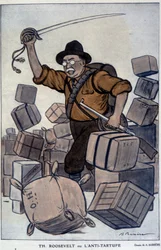 Theodore Roosevelt - by Barrère, in 