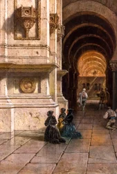 Interior of the Mosque of Córdoba
