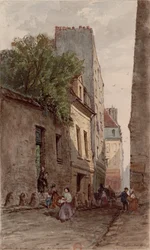 House of Deacon François de Pâris (1690-1727), Paris, Rue des Bourguignons (Now Boulevard de Port-Royal)