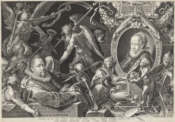 Allegorical Portrait of Bartholomeus Spranger and His Wife Christina Muller