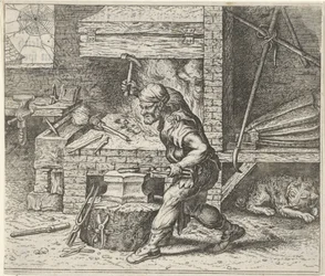 Fable of the Blacksmith and the Dog
