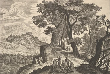 Landscape with Tobias and the Angel and Gypsies