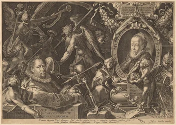 Bartholomaeus Spranger and his Late Wife Christina Muller