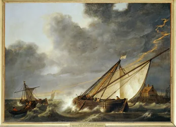 Boat on the Estuary of Holland