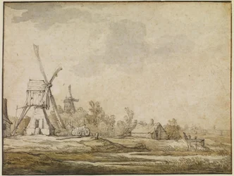 A Landscape with Mills