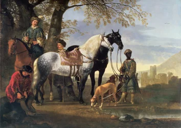 Huntsmen Halted, c.1650