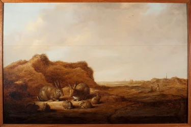 Landscape with Rabbits