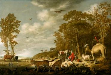 Orpheus Playing for the Animals