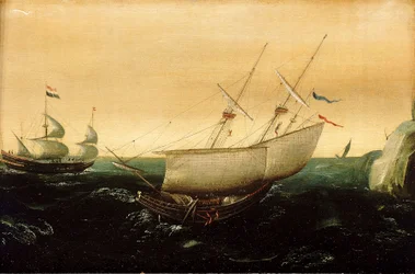 A Dutch Ship Close-Hauled, c.1610