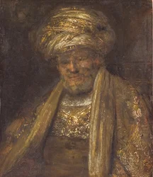 Portrait of an Oriental Man