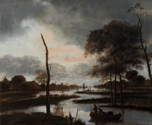 River View: Evening, 17th century