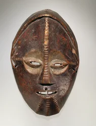 Mask, Ngbaka Culture, from the Democratic Republic of the Congo