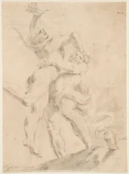 Study for Hercules and Antaeus