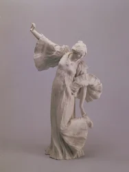 Dancer, from a table centrepiece, Sevres, 1900