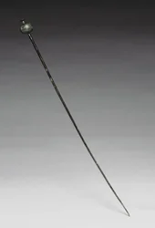 Garment Pin, c.1400 BC (cast and wrought bronze)
