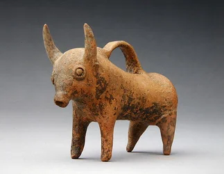 Jar in the Shape of an Ox, c.1575-1400 BC