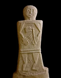 Male Stele from the Selva di Filetto (Iron Age)