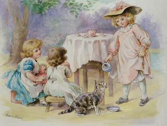 The Tea Party, 1876