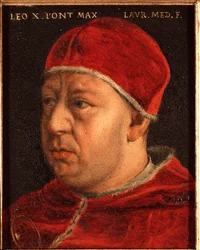Portrait of Pope Leo X (John of Medici)