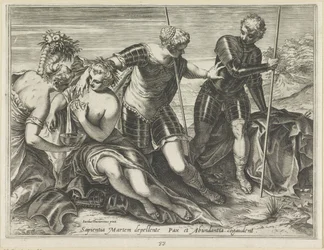 Mars Sent Away by Minerva
