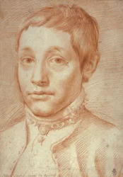 Portrait of His Son, Antonio Carracci