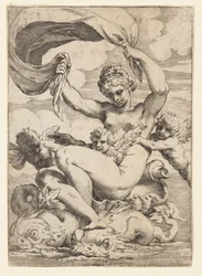 Venus (or Galatea) and Cupids Supported by Dolphins
