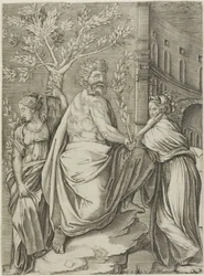 Man Under a Laurel Tree