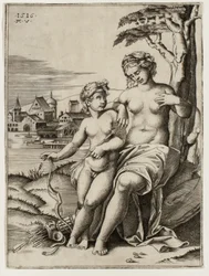 Venus Wounded by Cupid’s Dart