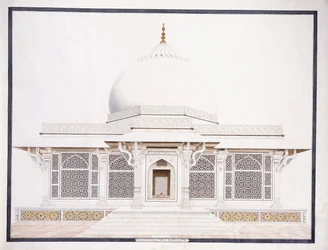 The White Marble Tomb of Seliem Chistie, c. 1815