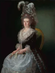 Portrait of María Josefa Piscatori, Marquesa de San Andrés (1757-1807), wife of Pedro López de Lerena