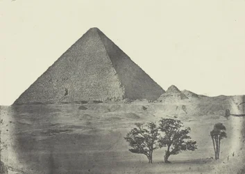 Pyramid of Cheops, Middle Egypt, 1849-51, printed 1852