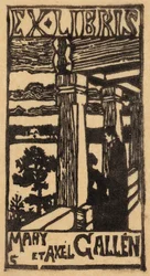 Mary and Axel Gallén