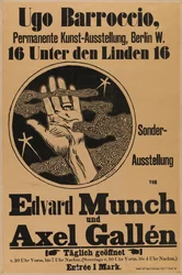 Poster for Munch & Gallén