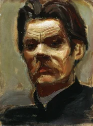 Portrait of the author Maxim Gorky