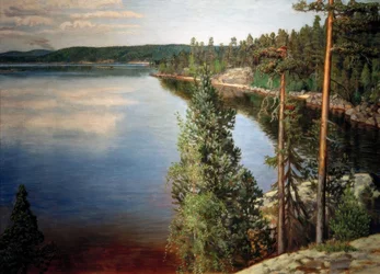 Landscape in Ruovesi