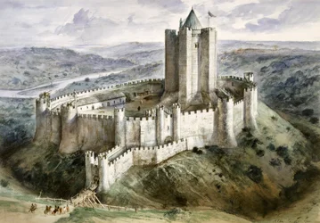 Conisbrough Castle, 13th Century, c. 1960s